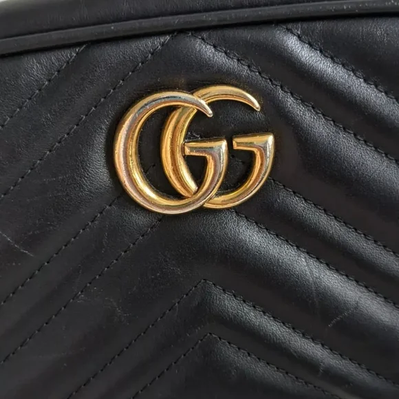 Gucci Black Leather Crossbody Bag - Picture 2 of 6
